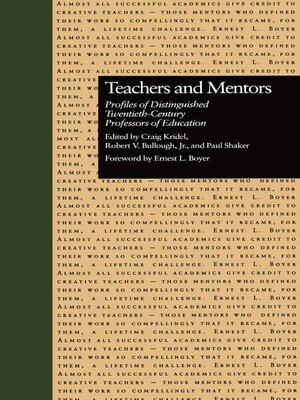 cover image of Teachers and Mentors